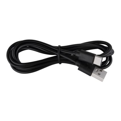 Globo - LED Акумулаторен докосване аплик LED/1,2W/3,7V Ø 15 см 1800 mAh черен