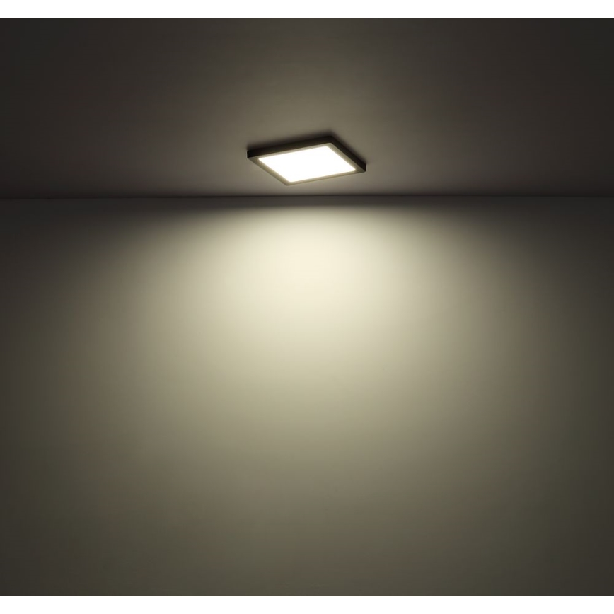 Globo - LED Плафон LED/12W/230V 3000/4000/6500K черен