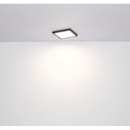 Globo - LED Плафон LED/12W/230V 3000/4000/6500K черен