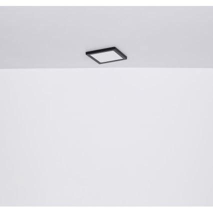 Globo - LED Плафон LED/18W/230V 3000/4000/6500K черен