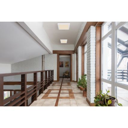 Globo - LED Плафон LED/18W/230V 3000/4000/6500K бял