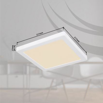 Globo - LED Плафон LED/18W/230V 3000/4000/6500K бял