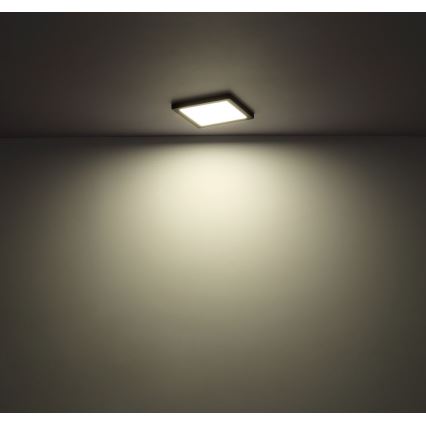 Globo - LED Плафон LED/24W/230V 3000/4000/6500K черен