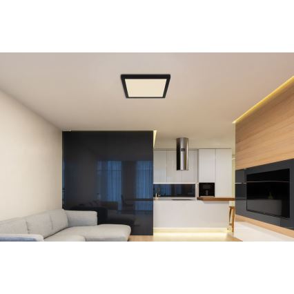 Globo - LED Плафон LED/24W/230V 3000/4000/6500K черен