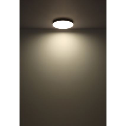 Globo - LED Плафониера LED/24W/230V 3000K/4000K/6500K Ø 30 см черен