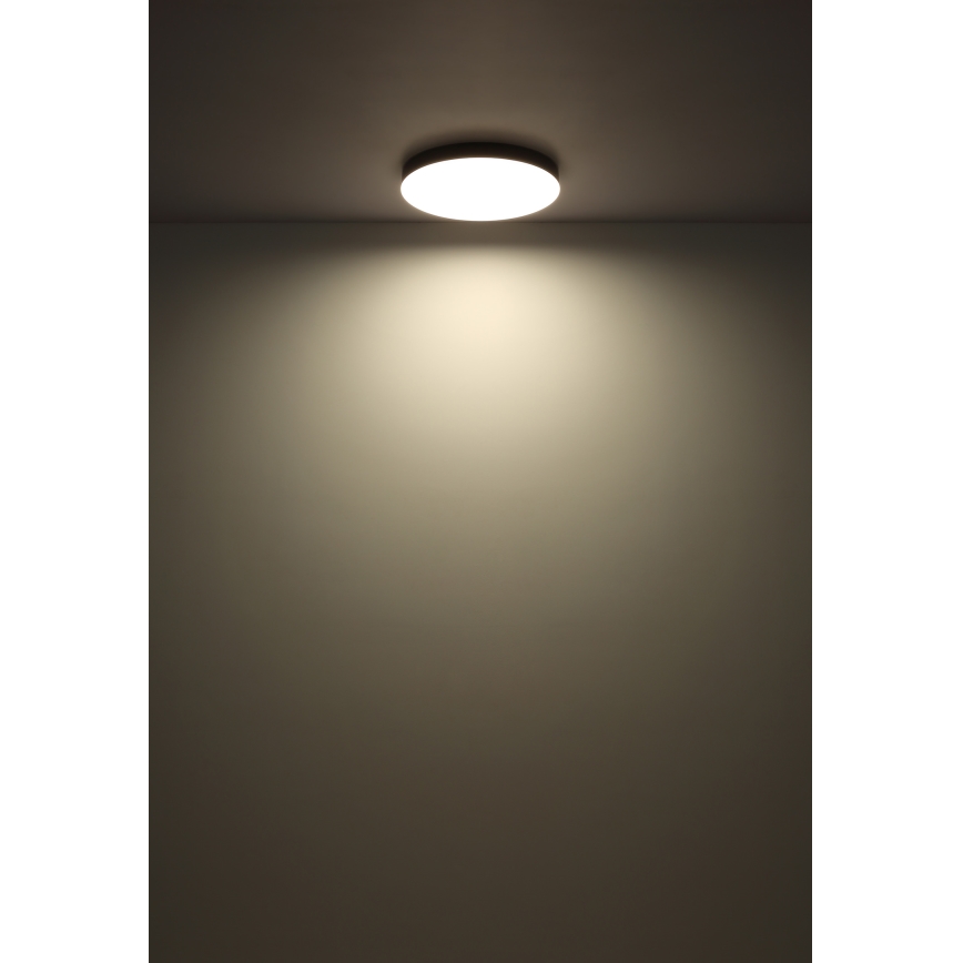 Globo - LED Плафониера LED/24W/230V 3000K/4000K/6500K Ø 30 см черен