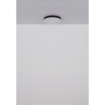 Globo - LED Плафониера LED/24W/230V 3000K/4000K/6500K Ø 30 см черен