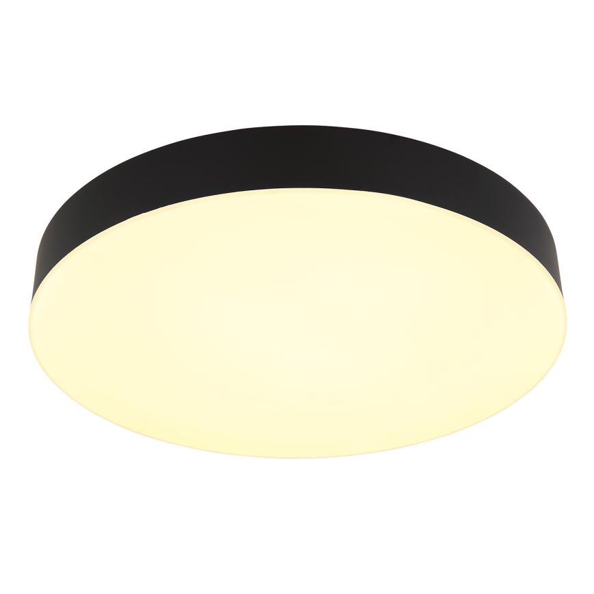 Globo - LED Плафониера LED/24W/230V 3000K/4000K/6500K Ø 30 см черен
