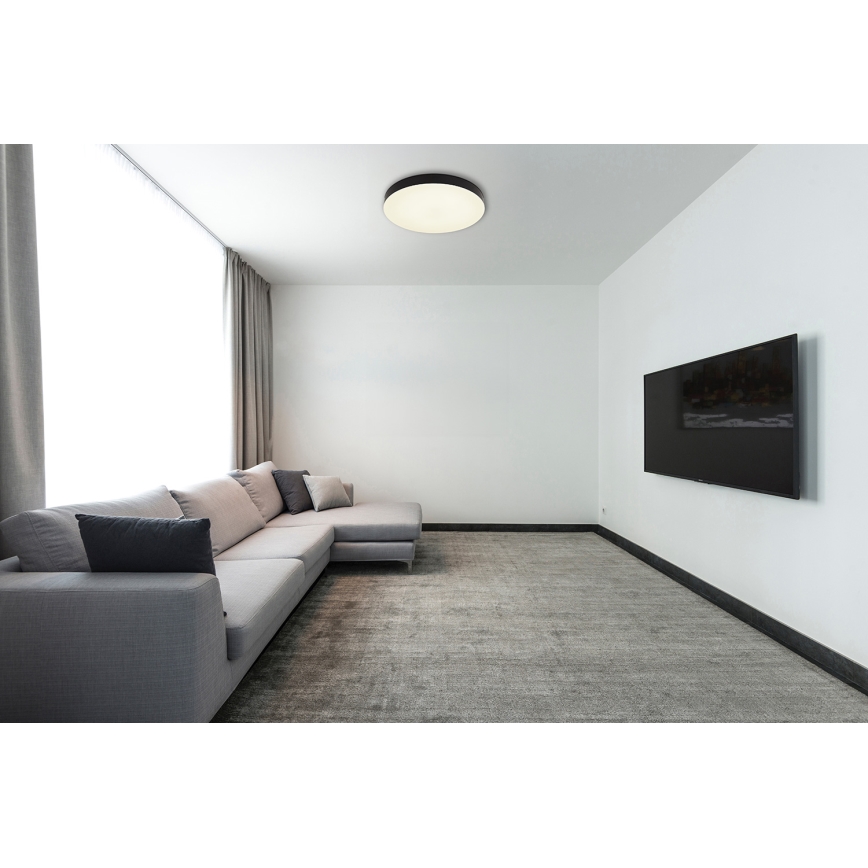 Globo - LED Плафониера LED/36W/230V 3000K/4000K/6500K Ø 40 см черен