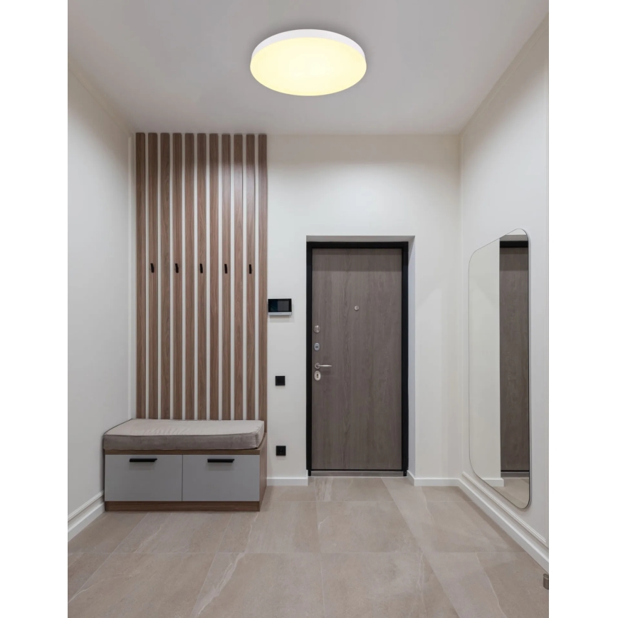 Globo - LED Плафониера LED/50W/230V 3000K/4000K/6500K Ø 50 см бял