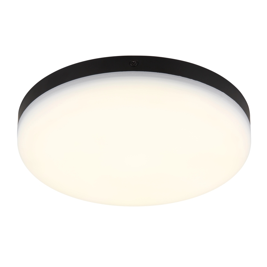 Globo - LED Плафониера LED/12W/230V 4000K Ø 22 см черен