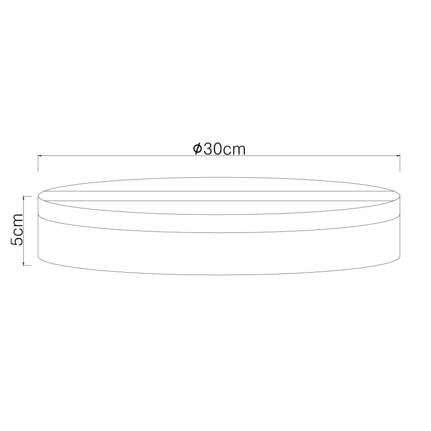 Globo - LED Плафониера LED/18W/230V 4000K Ø 30 см бял