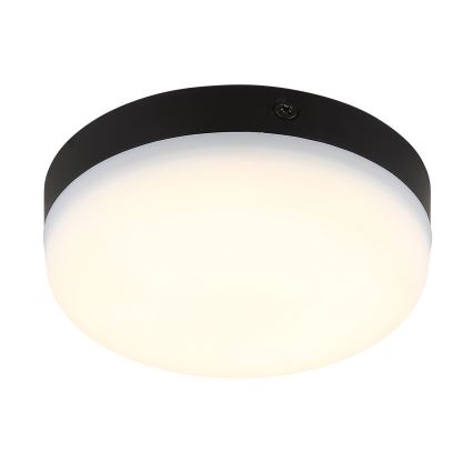 Globo - LED Плафониера LED/8W/230V 4000K Ø 12 см черен