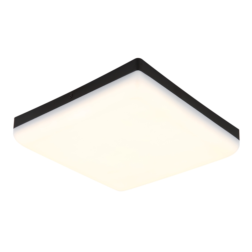 Globo - LED Плафониера LED/12W/230V 4000K 22x22 см черен