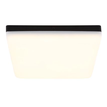 Globo - LED Плафониера LED/12W/230V 4000K 22x22 см черен