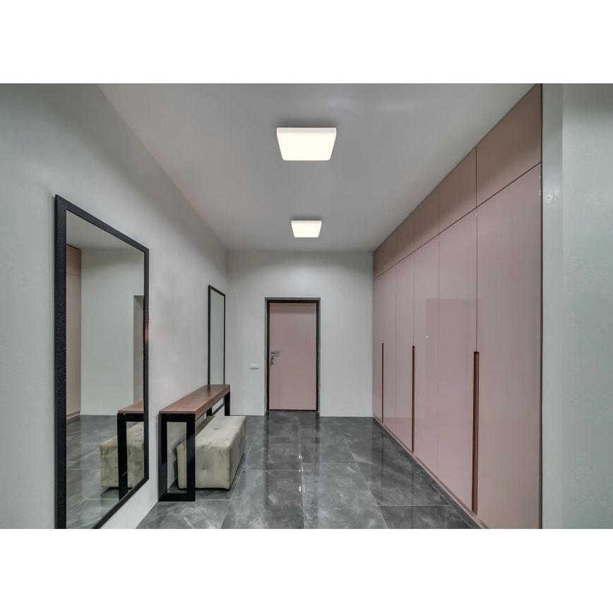 Globo - LED Плафониера LED/12W/230V 4000K 22x22 см  бял