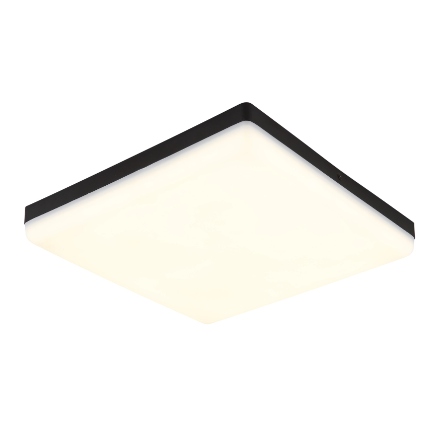 Globo - LED Плафониера LED/18W/230V 4000K 30x30 см черен
