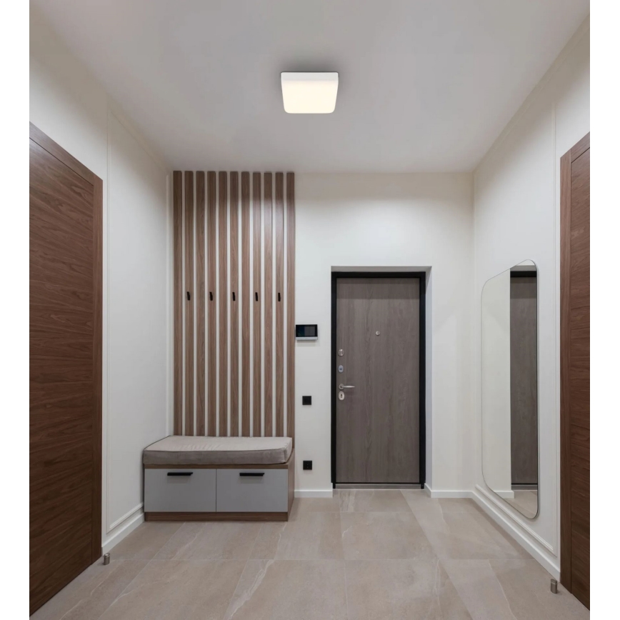 Globo - LED Плафониера LED/8W/230V 4000K 12x12 см бял