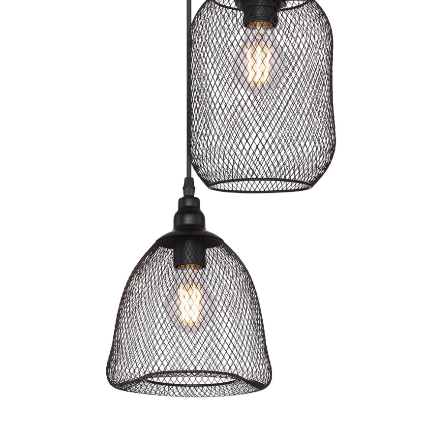 Globo - Полилей на верижка 3xE27/60W/230V