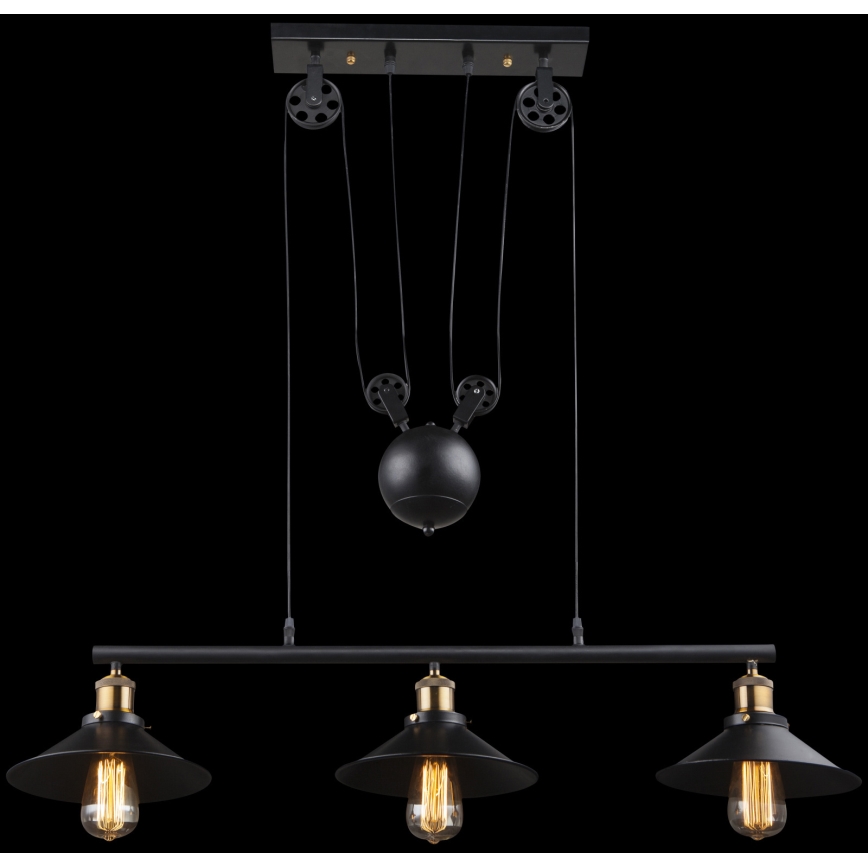 Globo - Пендел 3xE27/60W/230V
