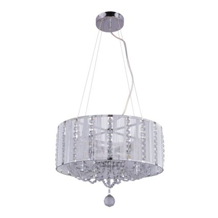 Globo - Висящ кристален полилей 4xE14/40W/230V