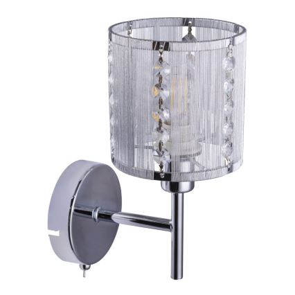 Globo - Аплик 1xE14/40W/230V матов хром
