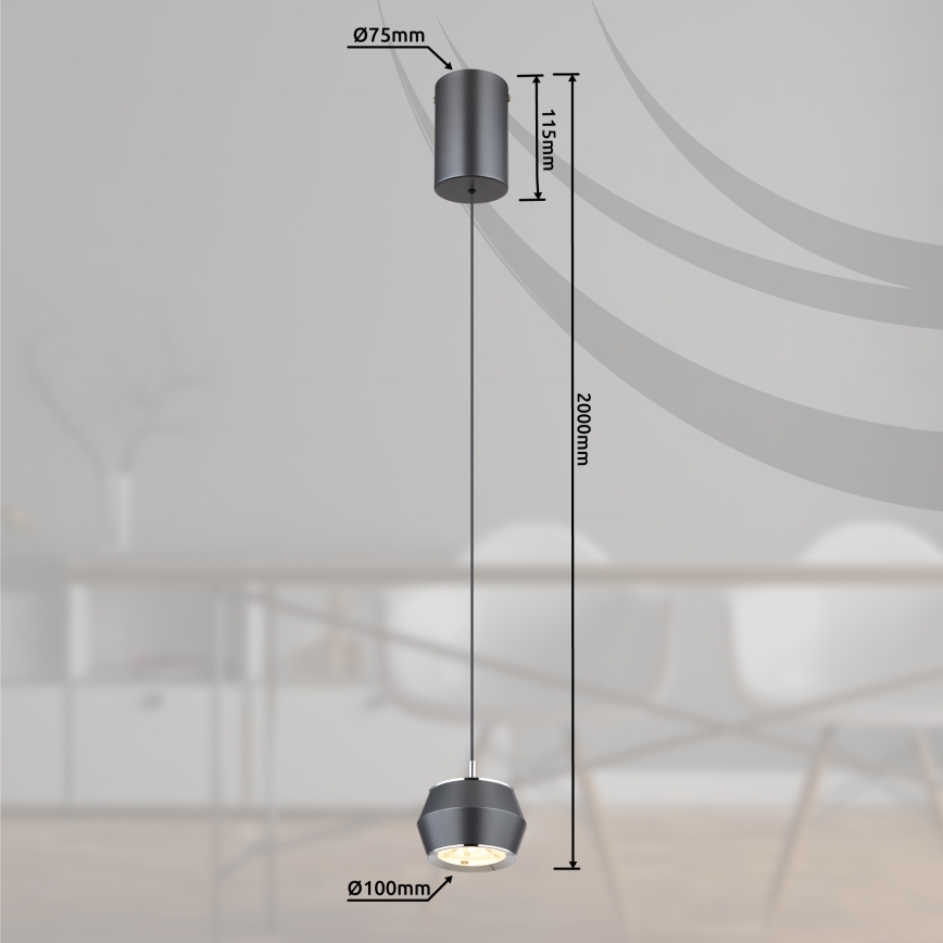 Globo - LED Пендел LED/6W/230V