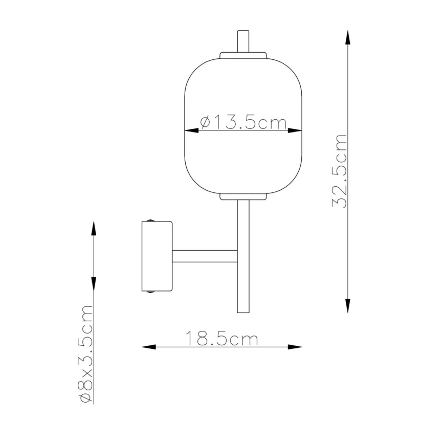 Globo - LED аплик LED/7W/230V