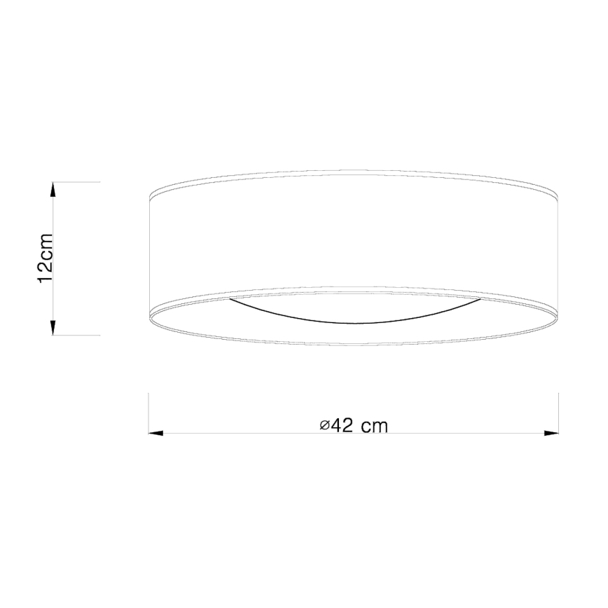 Globo - LED Лампа за таван LED/18W/230V
