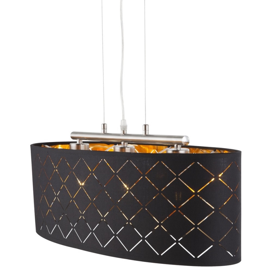 Globo - Полилей на въже 3xE27/60W/230V