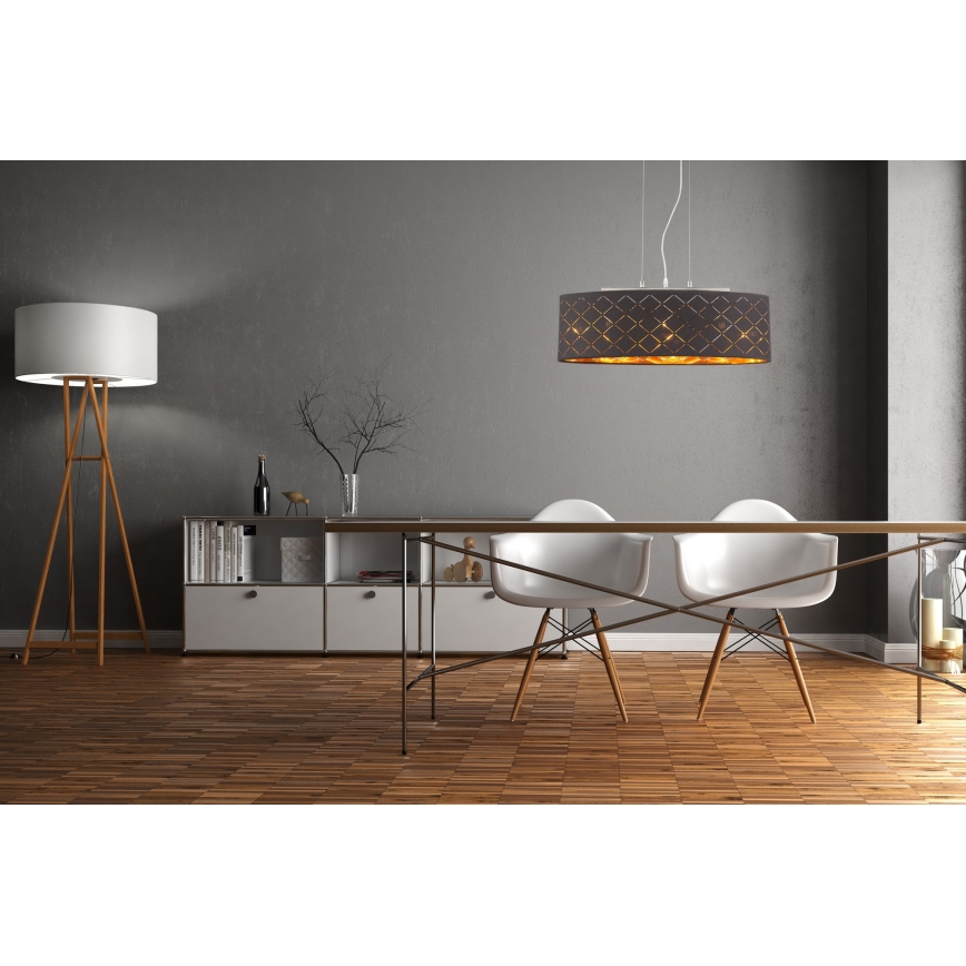 Globo - Полилей на въже 3xE27/60W/230V