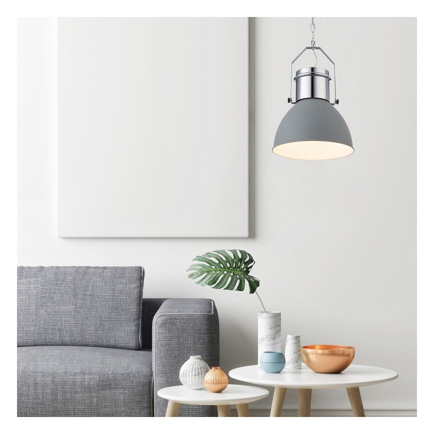 Globo - Висящ на верига полилей 1xE27/40W/230V