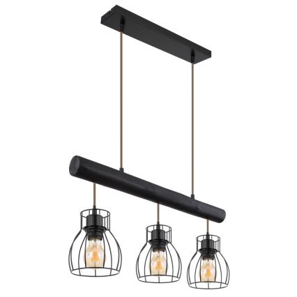 Globo - Висящ полилей 3xE27/60W/230V