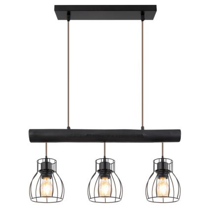 Globo - Висящ полилей 3xE27/60W/230V