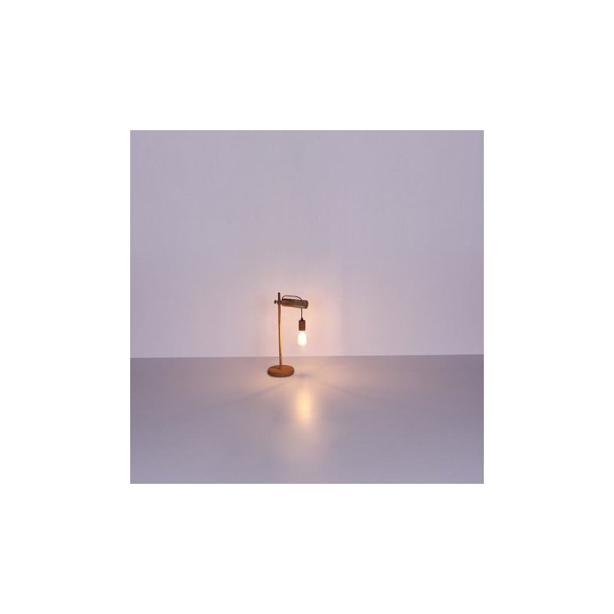 Globo - Настолна лампа 1xE27/40W/230V топола