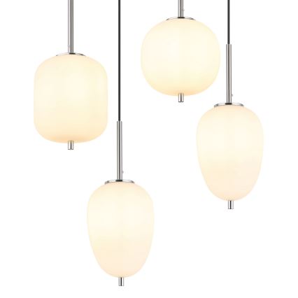 Globo - Пендел 6xE14/40W/230V лъскав хром