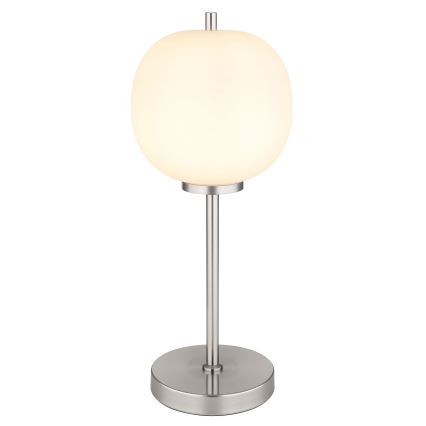 Globo - Настолна лампа 1xE14/40W/230V матов хром