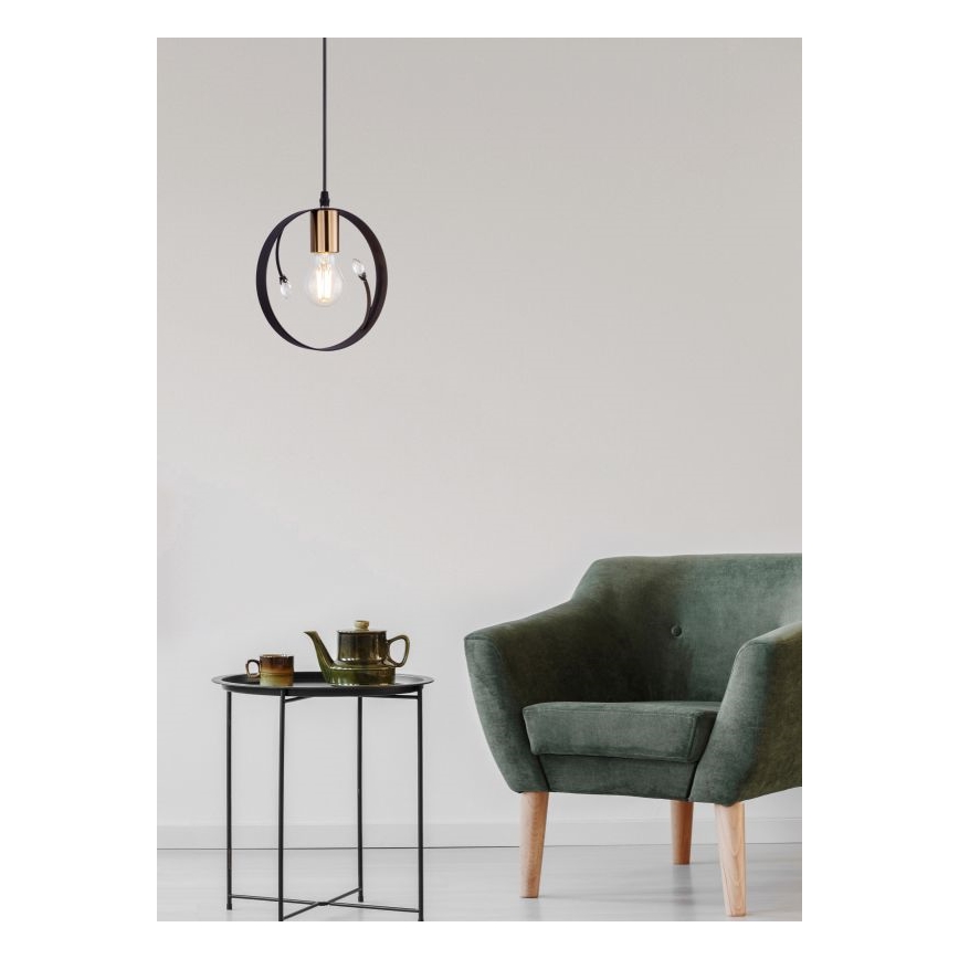 Globo - Висящ на въже полилей 1xE27/60W/230V