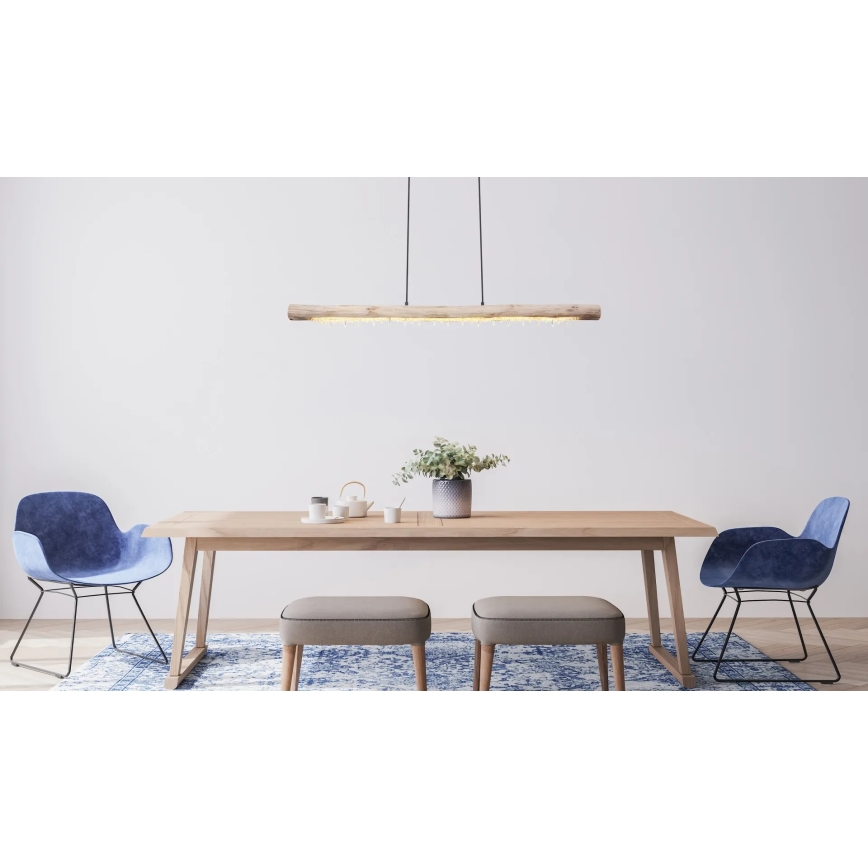 Globo 15354-20 - LED димируем полилей на кабел FELICITAS LED/25W/230V бежов