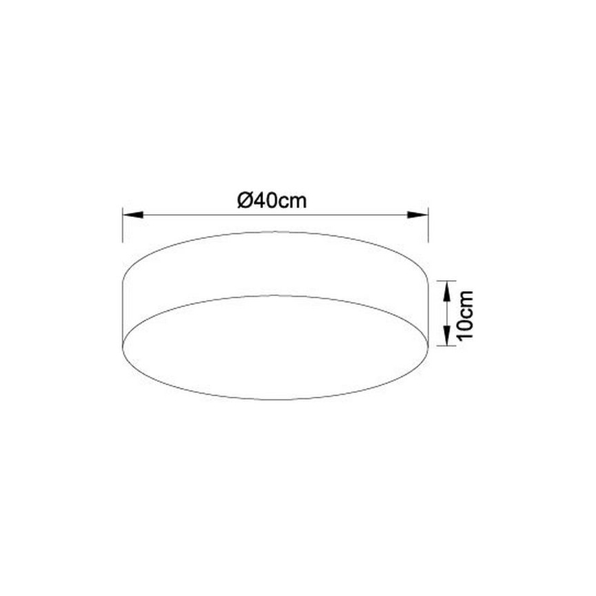 Globo - LED Димируема лампа LED/24W/230V + дистанционно управление