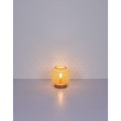 Globo - Настолна лампа 1xE27/60W/230V бамбук