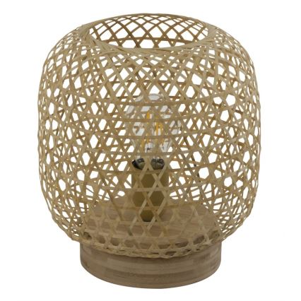 Globo - Настолна лампа 1xE27/60W/230V бамбук