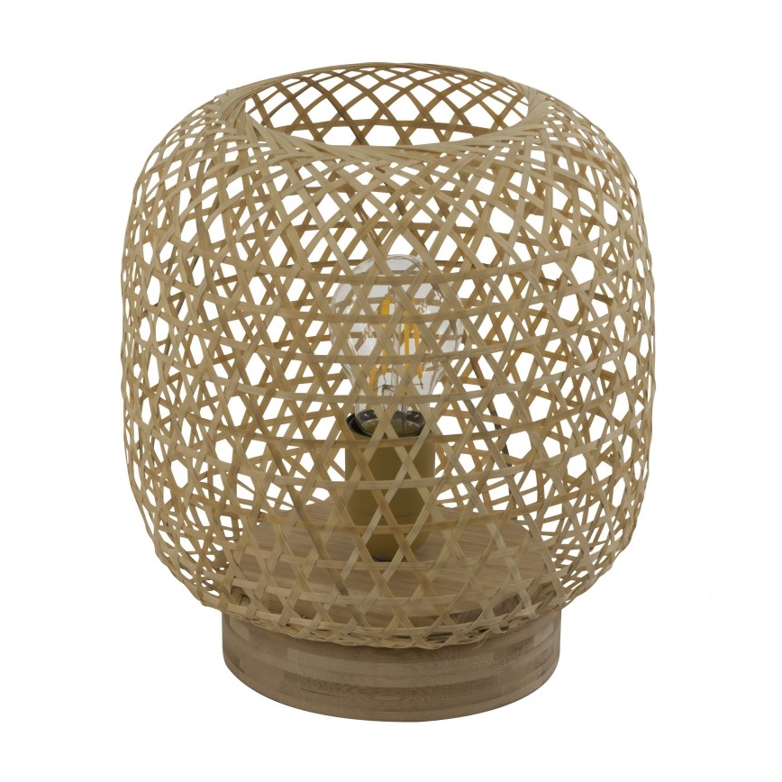 Globo - Настолна лампа 1xE27/60W/230V бамбук