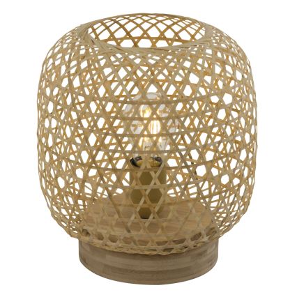 Globo - Настолна лампа 1xE27/60W/230V бамбук