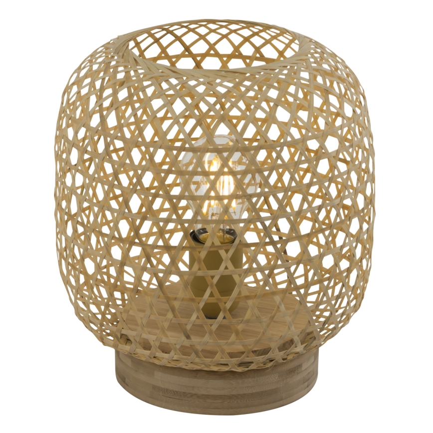 Globo - Настолна лампа 1xE27/60W/230V бамбук