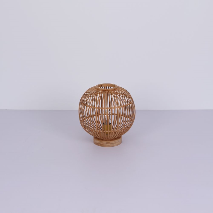 Globo - Настолна лампа 1xE27/60W230V бамбукова