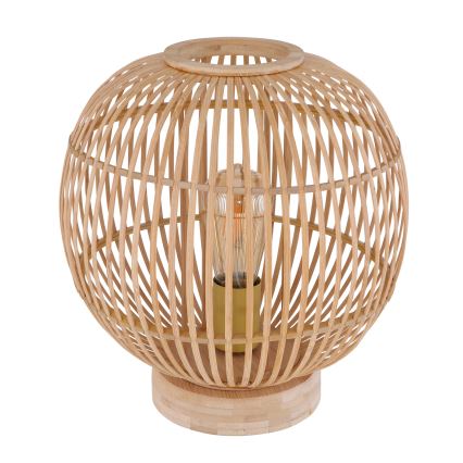 Globo - Настолна лампа 1xE27/60W230V бамбукова