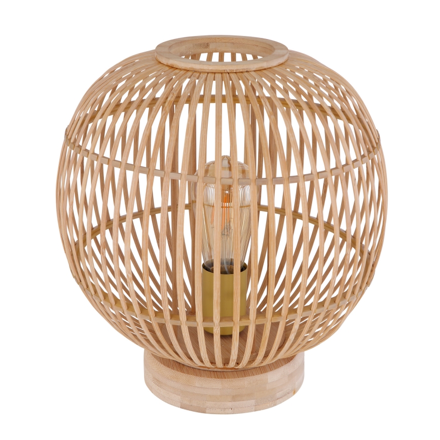 Globo - Настолна лампа 1xE27/60W230V бамбукова