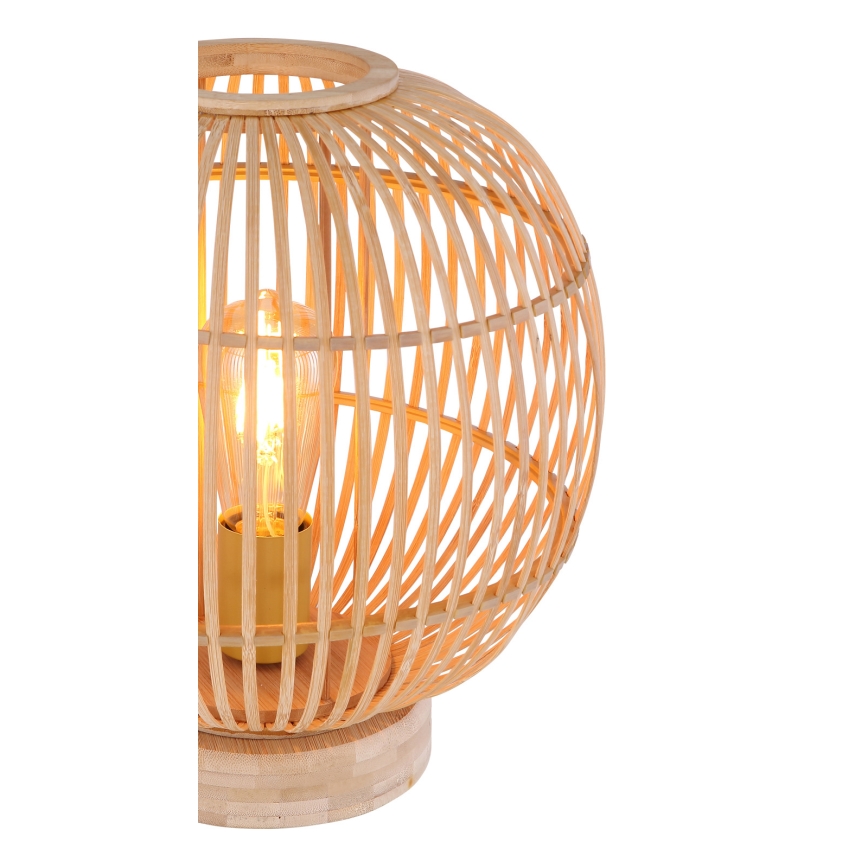 Globo - Настолна лампа 1xE27/60W230V бамбукова
