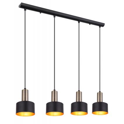 Globo - Висящ на въже полилей 4xE27/40W/230V